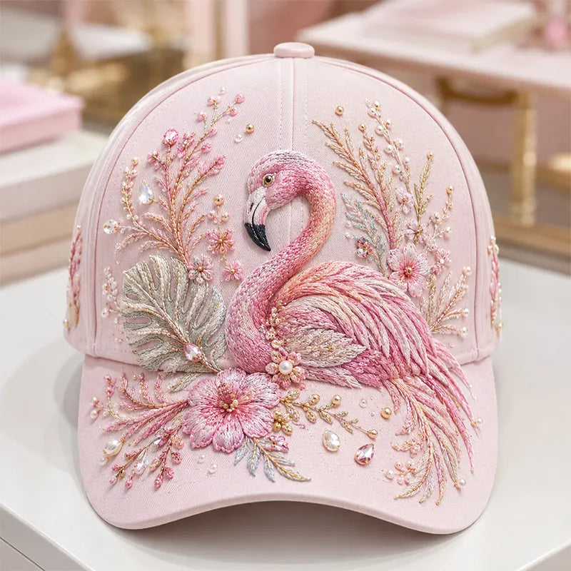 Arlena - Gorra con motivo de caballo floral