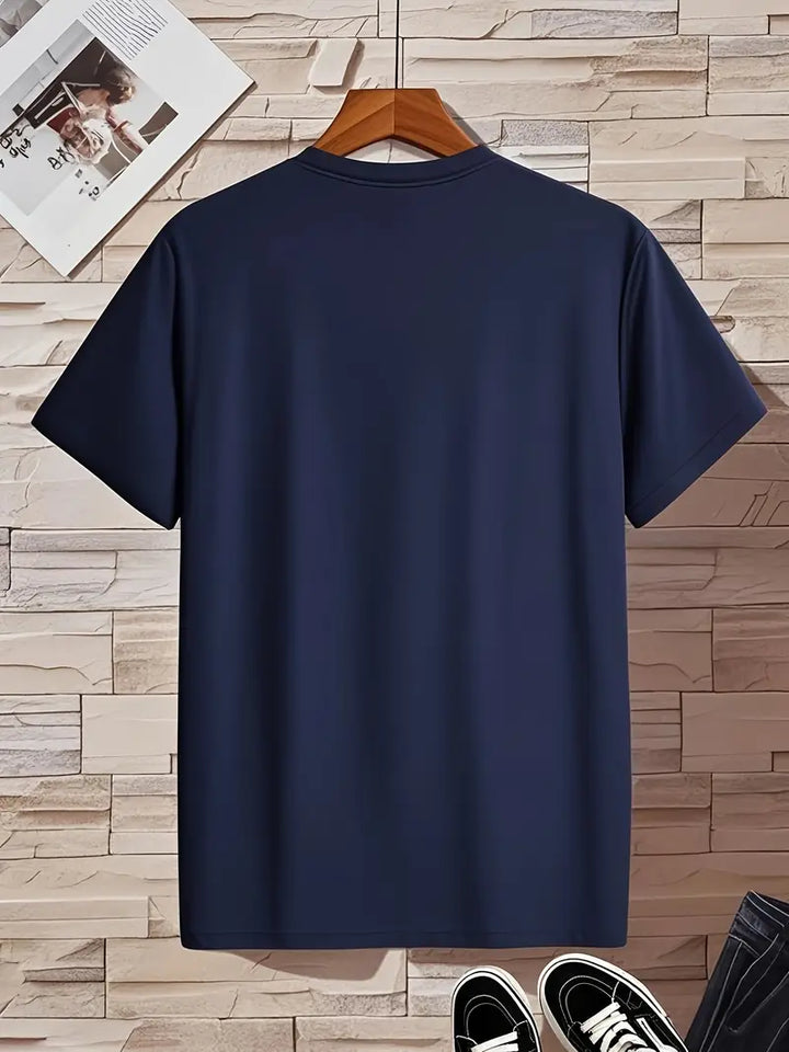 Trevor - Camiseta de cuello en V con tacto suave