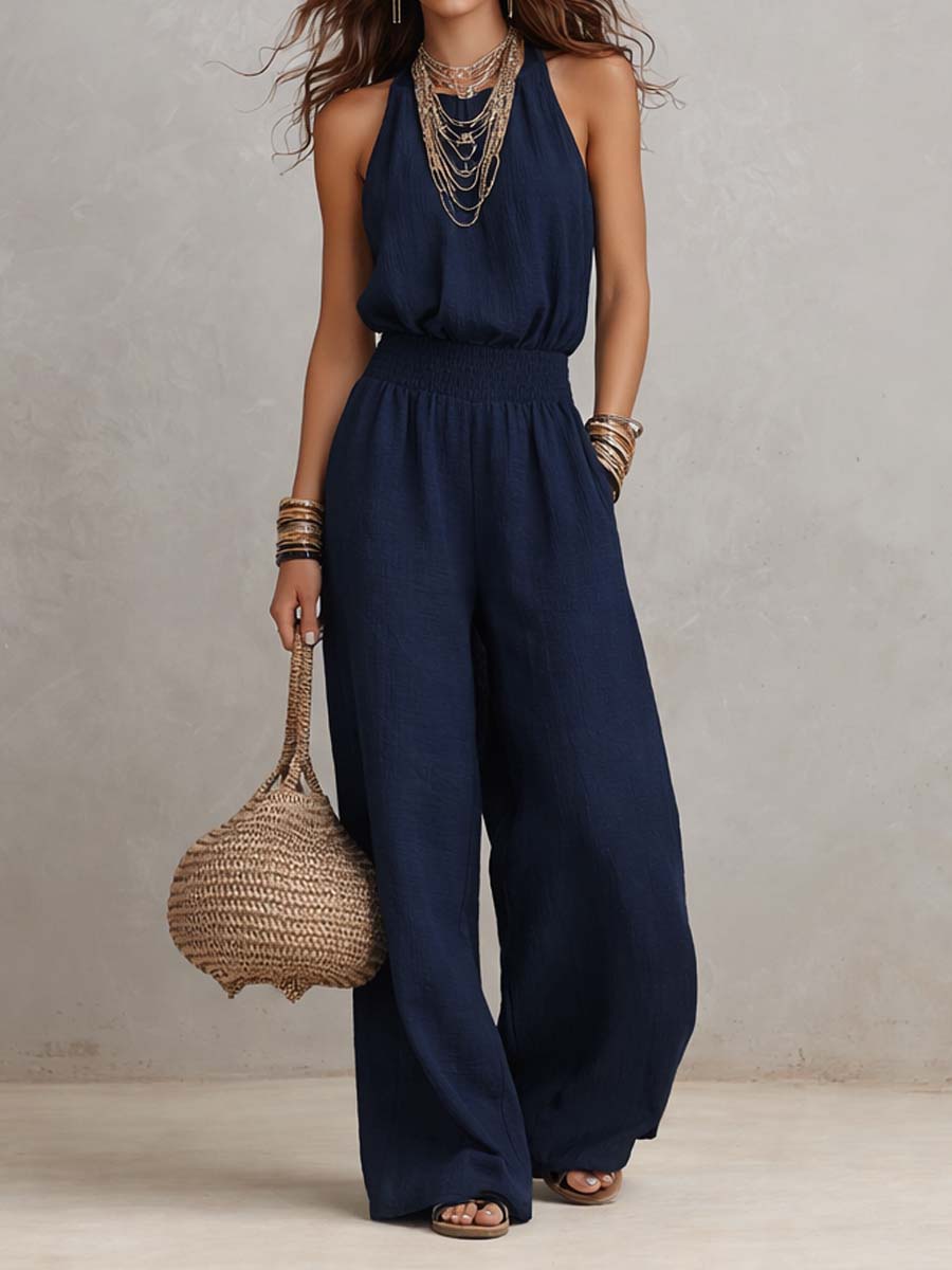 Elenie - Mono ligero de cuello halter