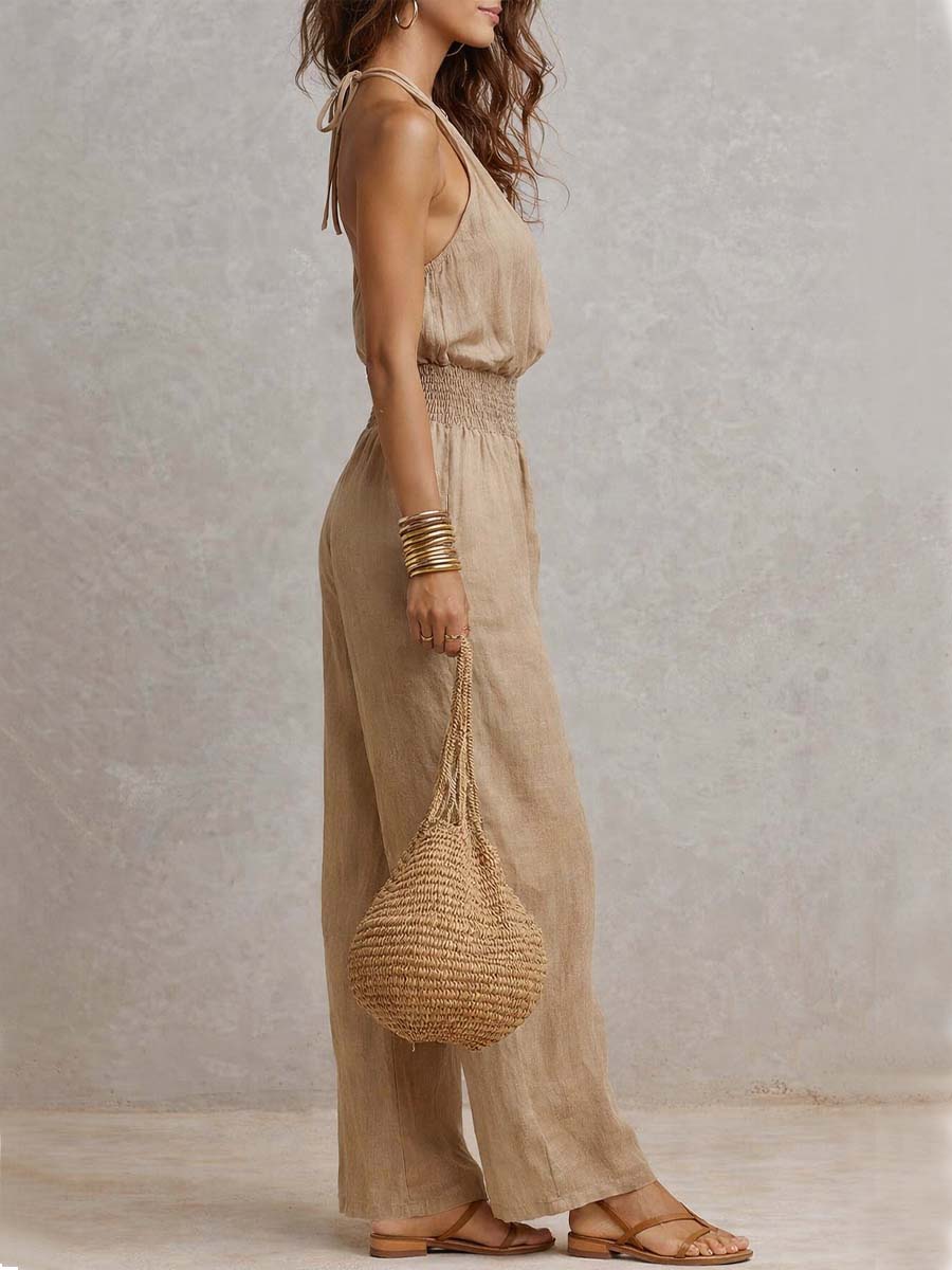 Elenie - Mono ligero de cuello halter