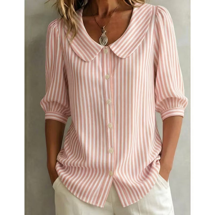 Caitlin - Camisa de lino transpirable