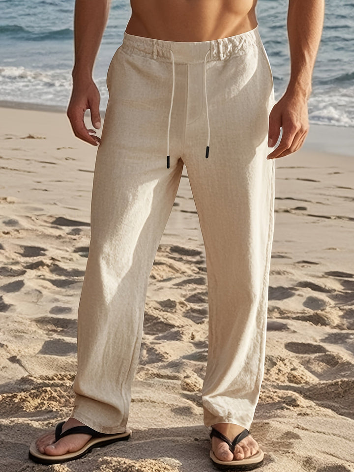Wilfred - Pantalón de lino de corte relajado