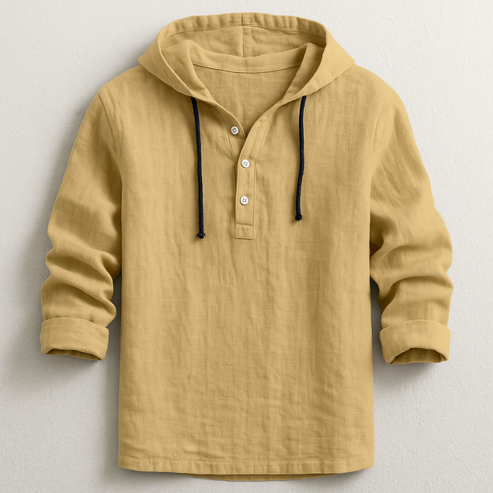Daelor - Camisa con capucha de tacto suave
