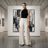 Carlotta - Pantalón ligero de encaje
