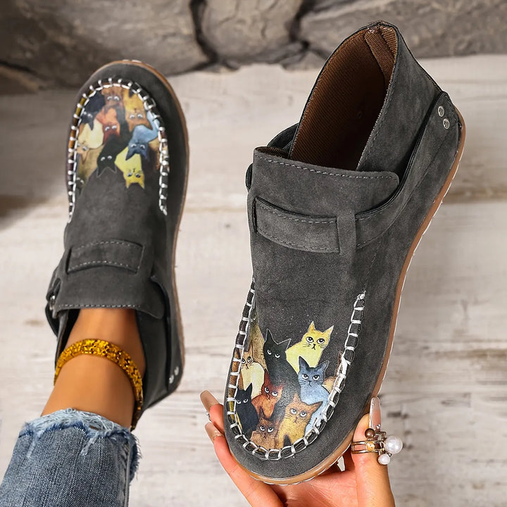 Cara - Mocasines cómodos con detalle de hebilla