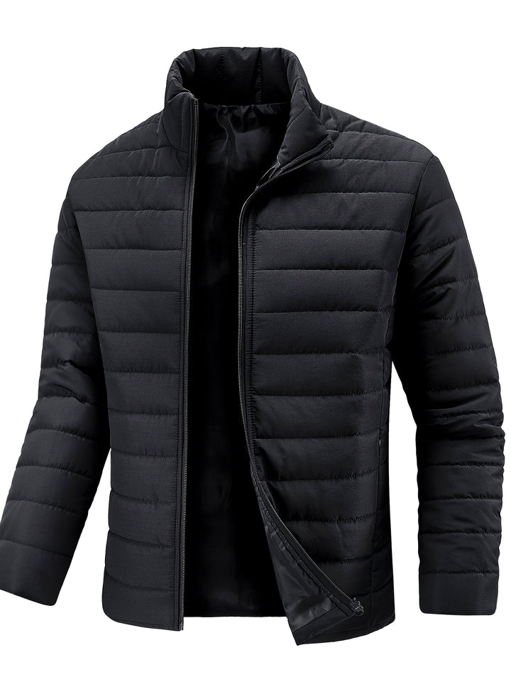 Cael - Chaqueta estructurada de cuello subido