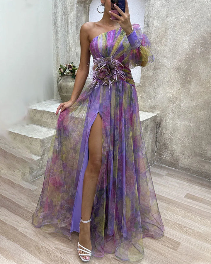 Mila - Vestido de manga larga suave al tacto