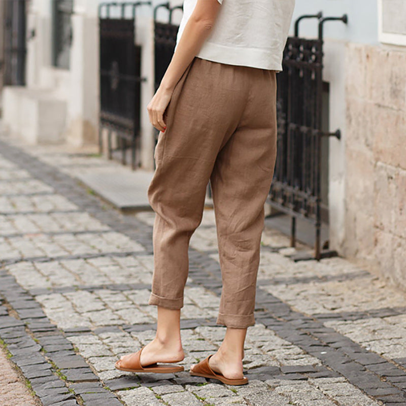 Lyra - Pantalón recto de sastrería