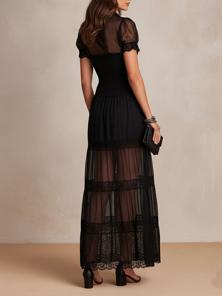 Talliora - Vestido maxi boho de tacto suave