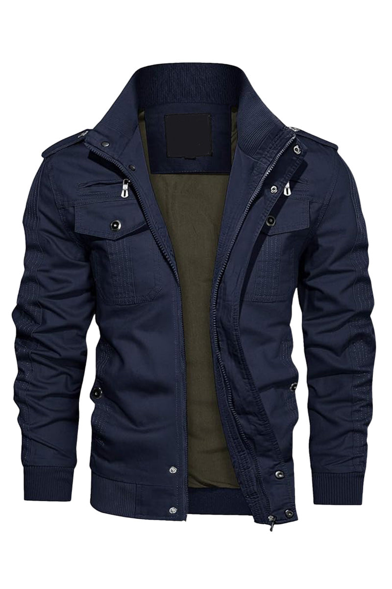 Bexton - Cazadora bomber de tacto suave