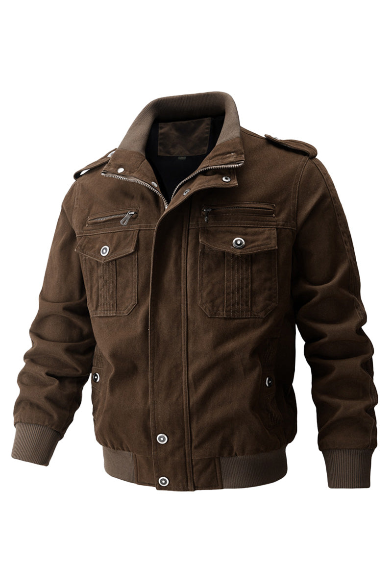 Bexton - Cazadora bomber de tacto suave