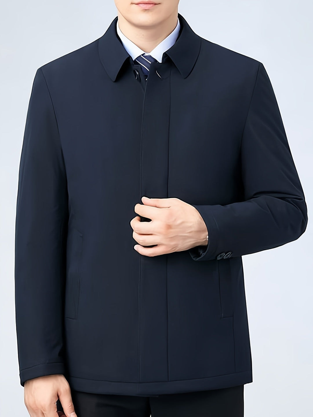 Beldren - Chaqueta clásica de corte estructurado