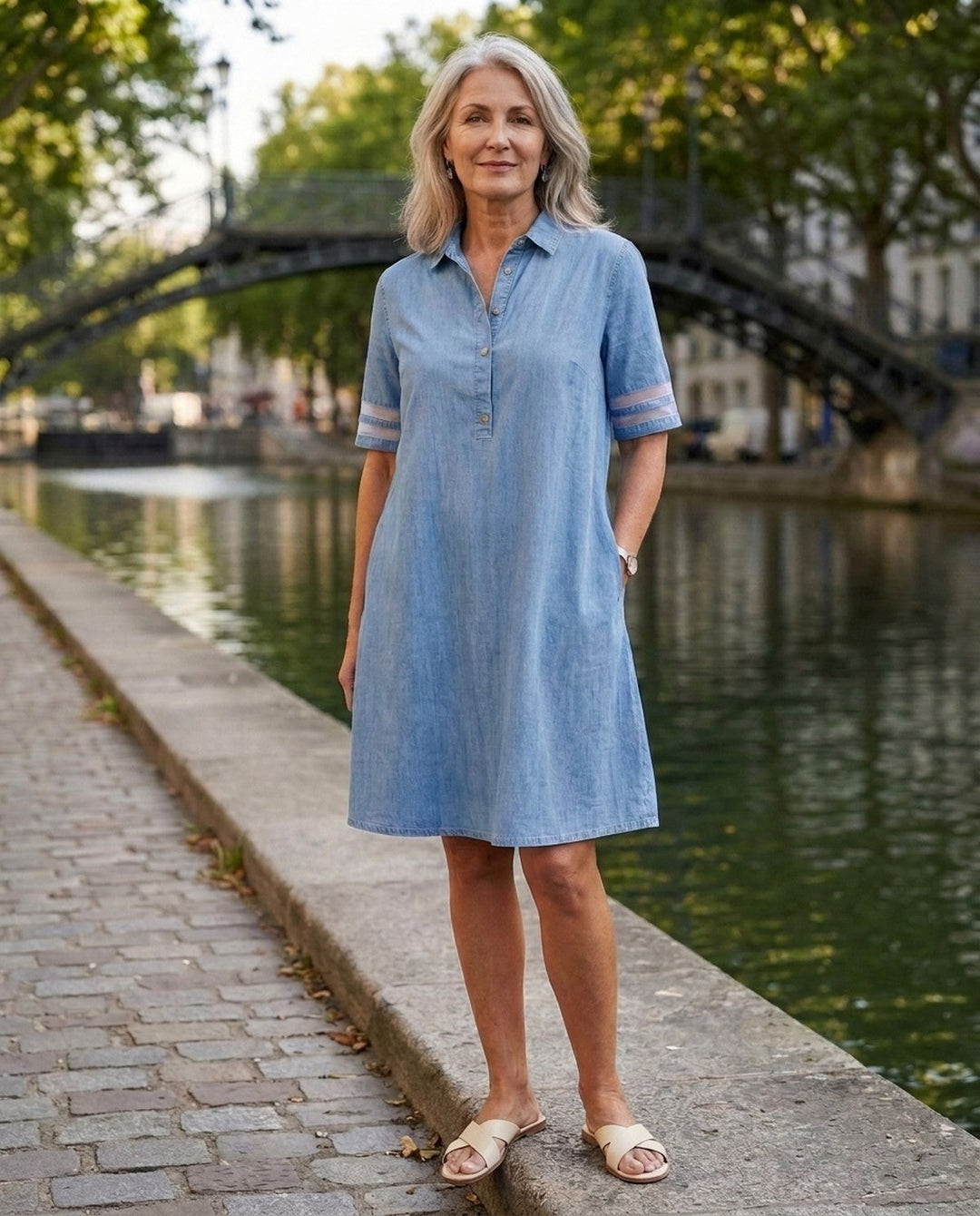 Corinna - Vestido evasé ligero