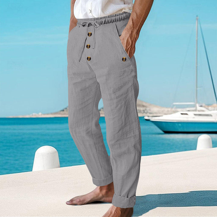 Seymour - Pantalón de verano con cintura ajustable