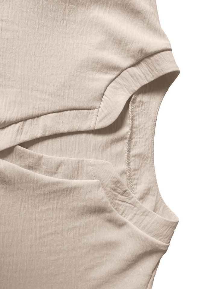 Norabelle - Blusa elegante con mangas fruncidas