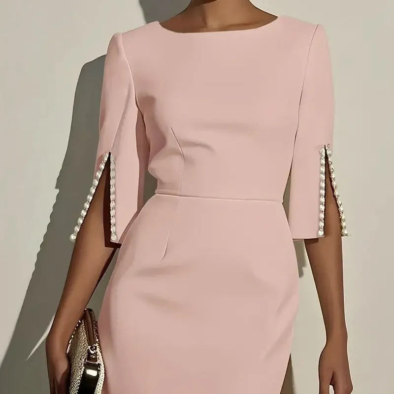 Anneliese - Vestido tubo de tacto suave