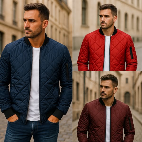 Tanner - Chaqueta bomber acolchada