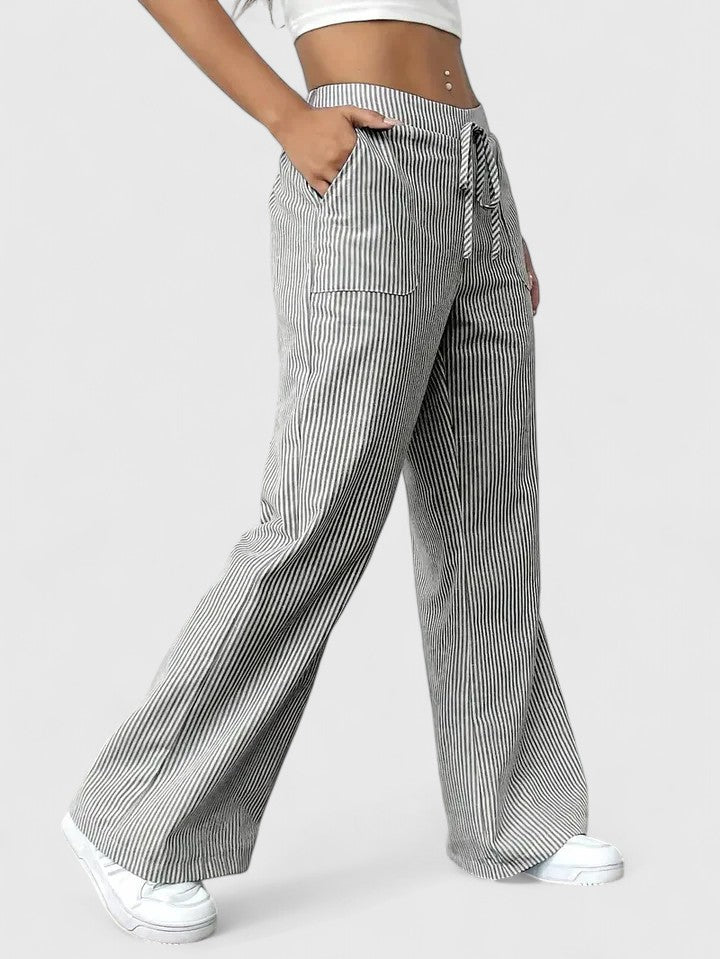 Chelsea - Pantalón de tacto suave con cordón ajustable