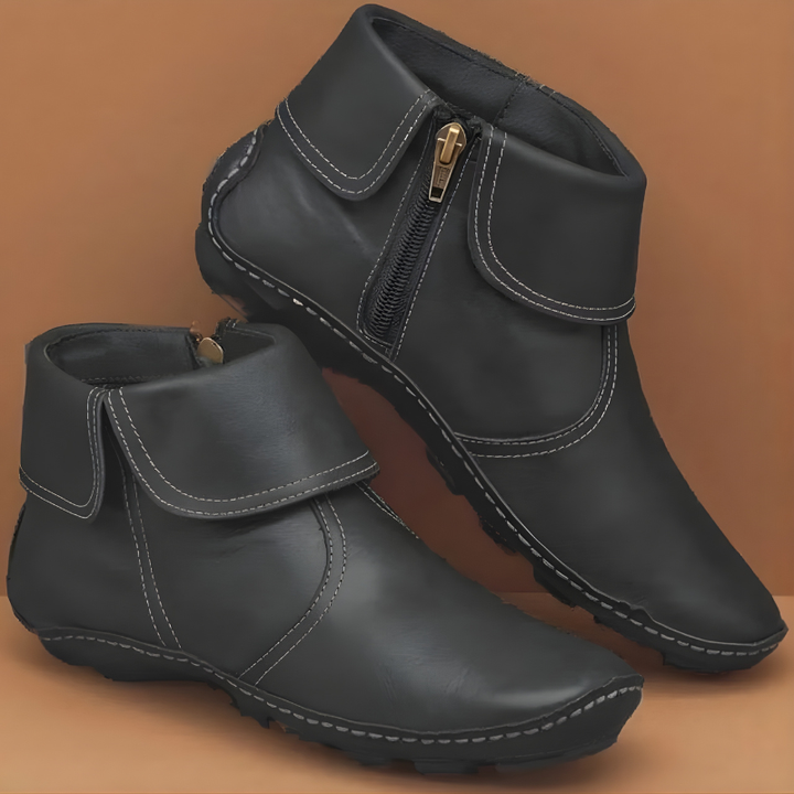 Winona - Botas de piel con vuelta