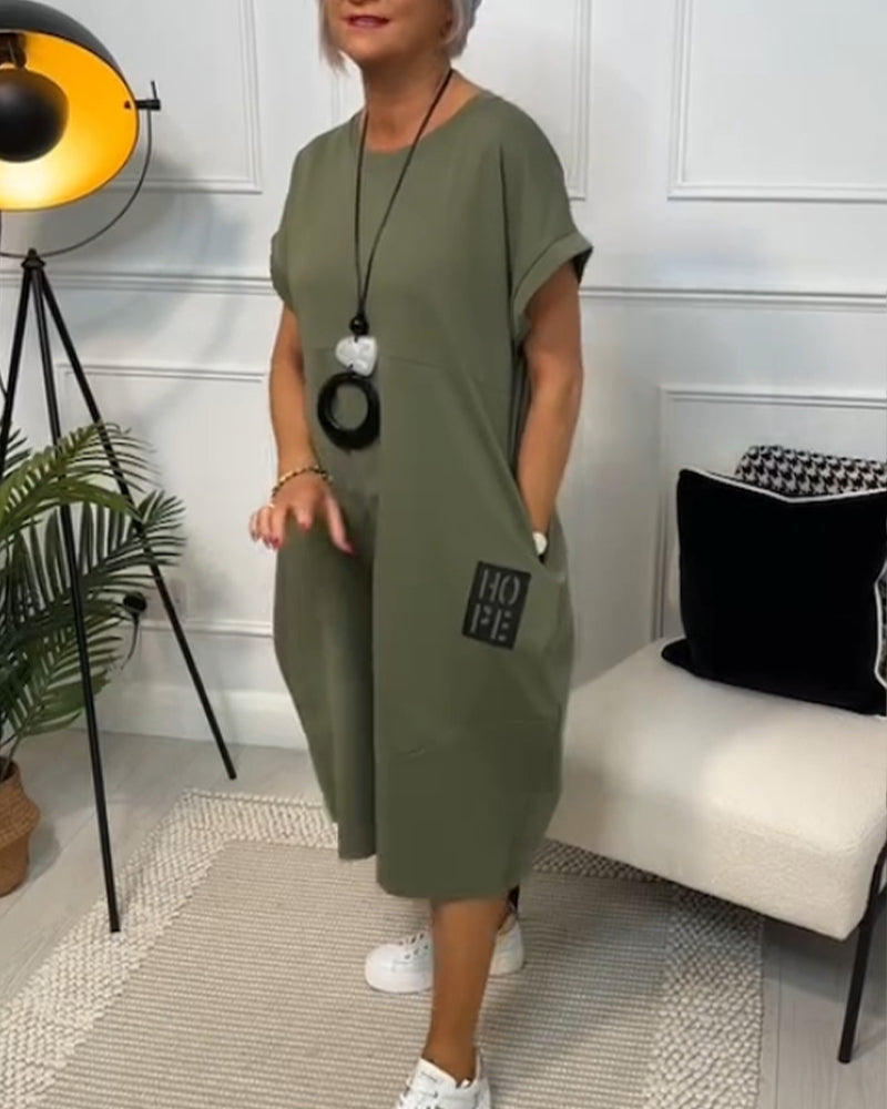 Kalista - Vestido midi de tacto suave