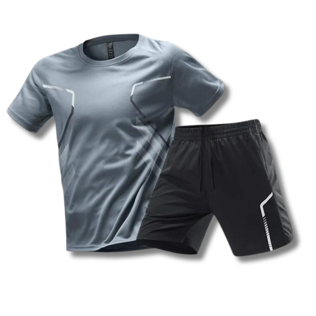 Caesar - Conjunto deportivo transpirable de dos piezas