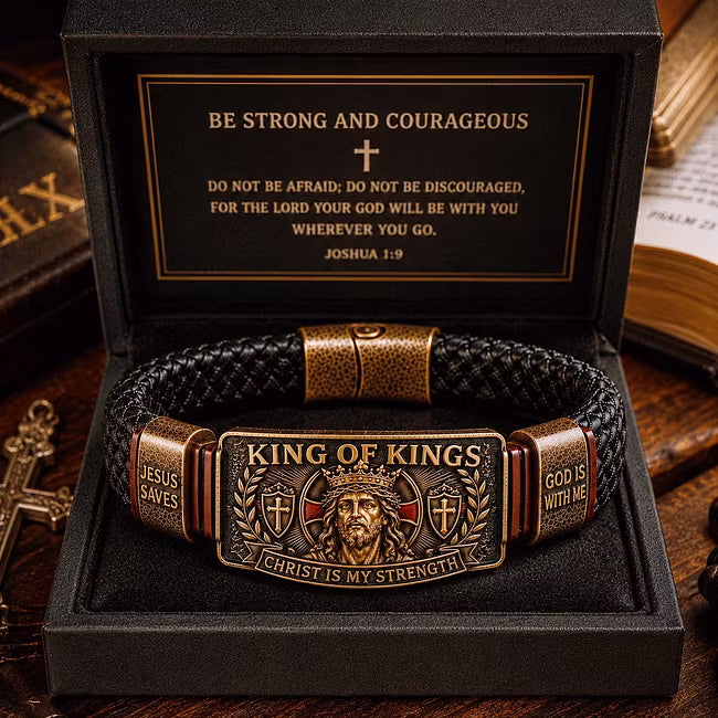 Ezren - Pulsera cristiana Rey de Reyes