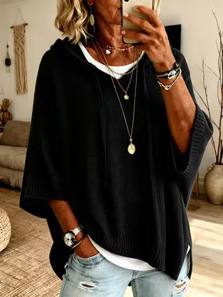 Zoralisse - Jersey con capucha oversize y acogedor
