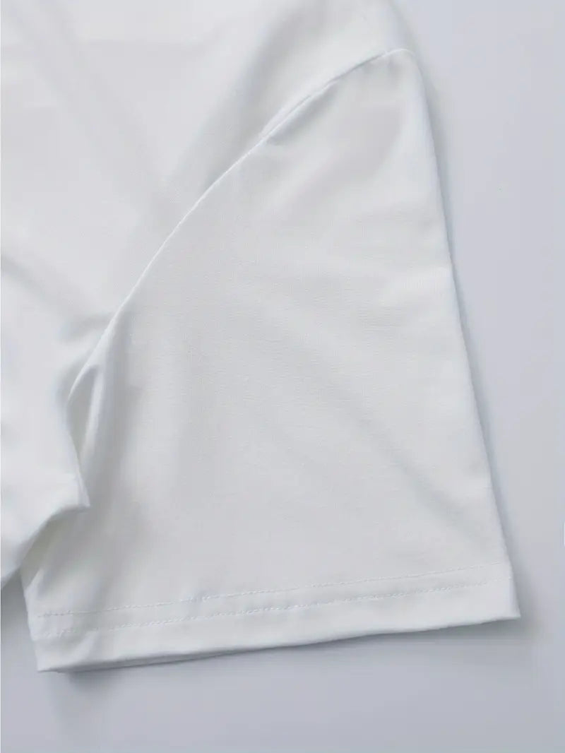 Trevor - Camiseta de cuello en V con tacto suave