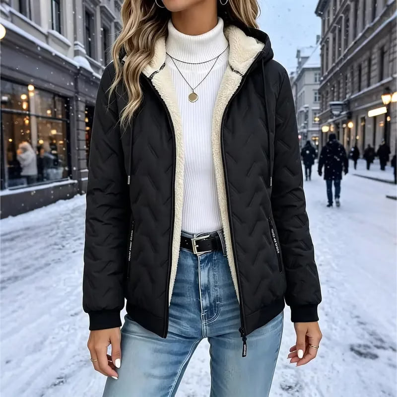Beata - Sudadera con cremallera suave al tacto
