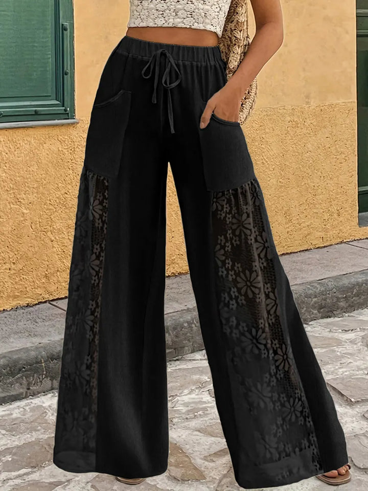 Carlotta - Pantalón ligero de encaje