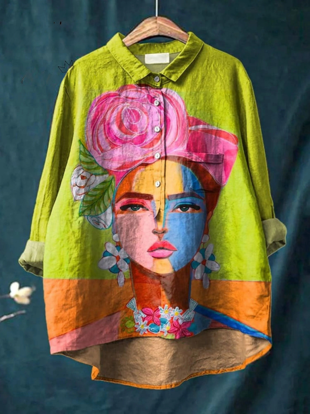 Maxine - Camisa informal de tacto suave