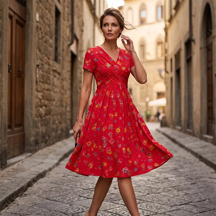 Vivica - Vestido midi de alta gama