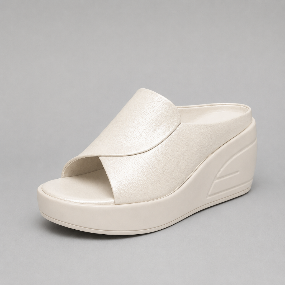 Alcinia - Sandalias de cuña tipo pala y cómodas