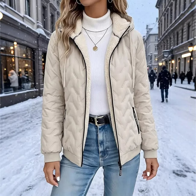 Beata - Sudadera con cremallera suave al tacto