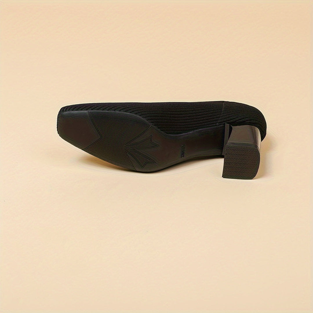 Hetty - Zapato de tacón cuadrado