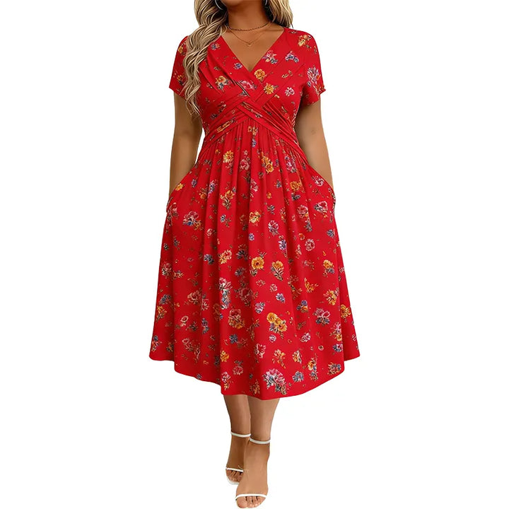 Vivica - Vestido midi de alta gama