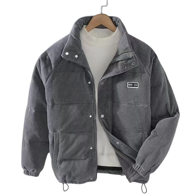 Dalton - Chaqueta texturizada con cremallera