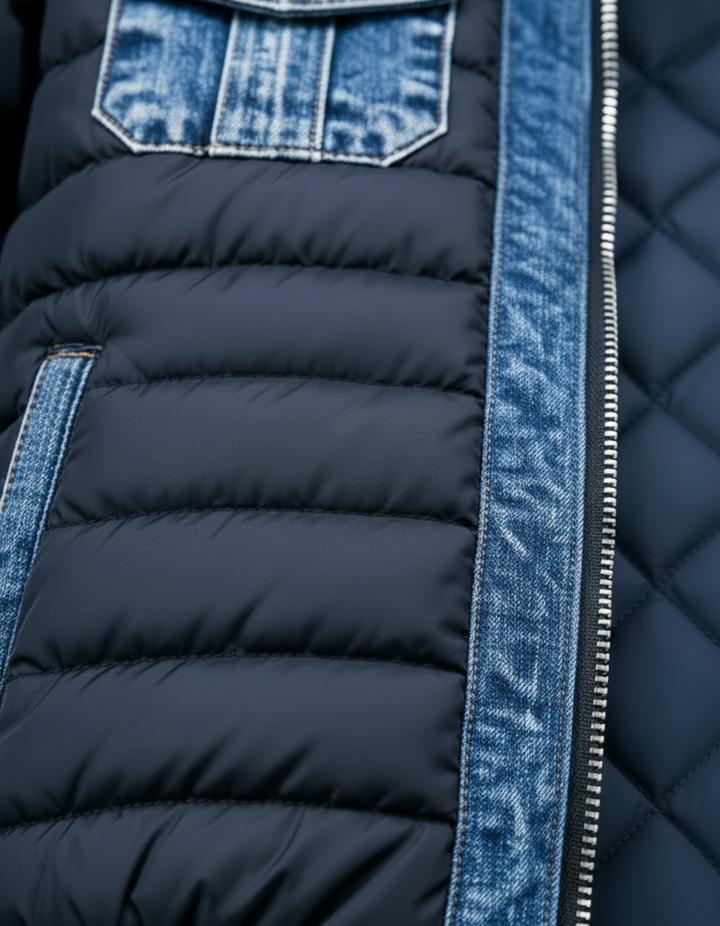 Erven - Chaqueta acolchada de corte estructurado