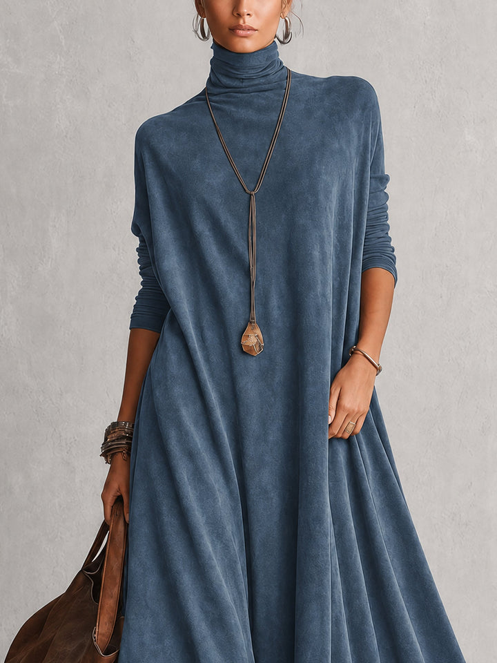 Pamina - Vestido evasé con panel de encaje