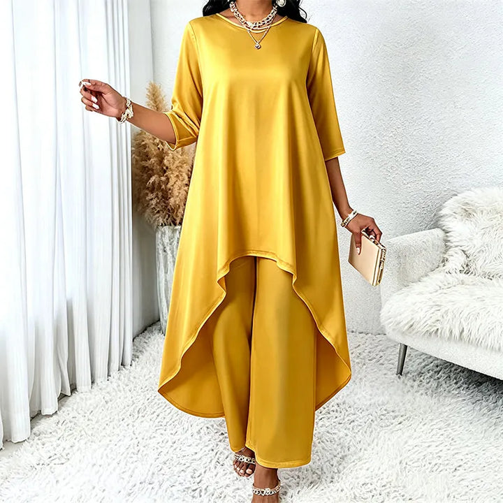 Laurivelle - Vestido largo de tallas grandes con tacto suave