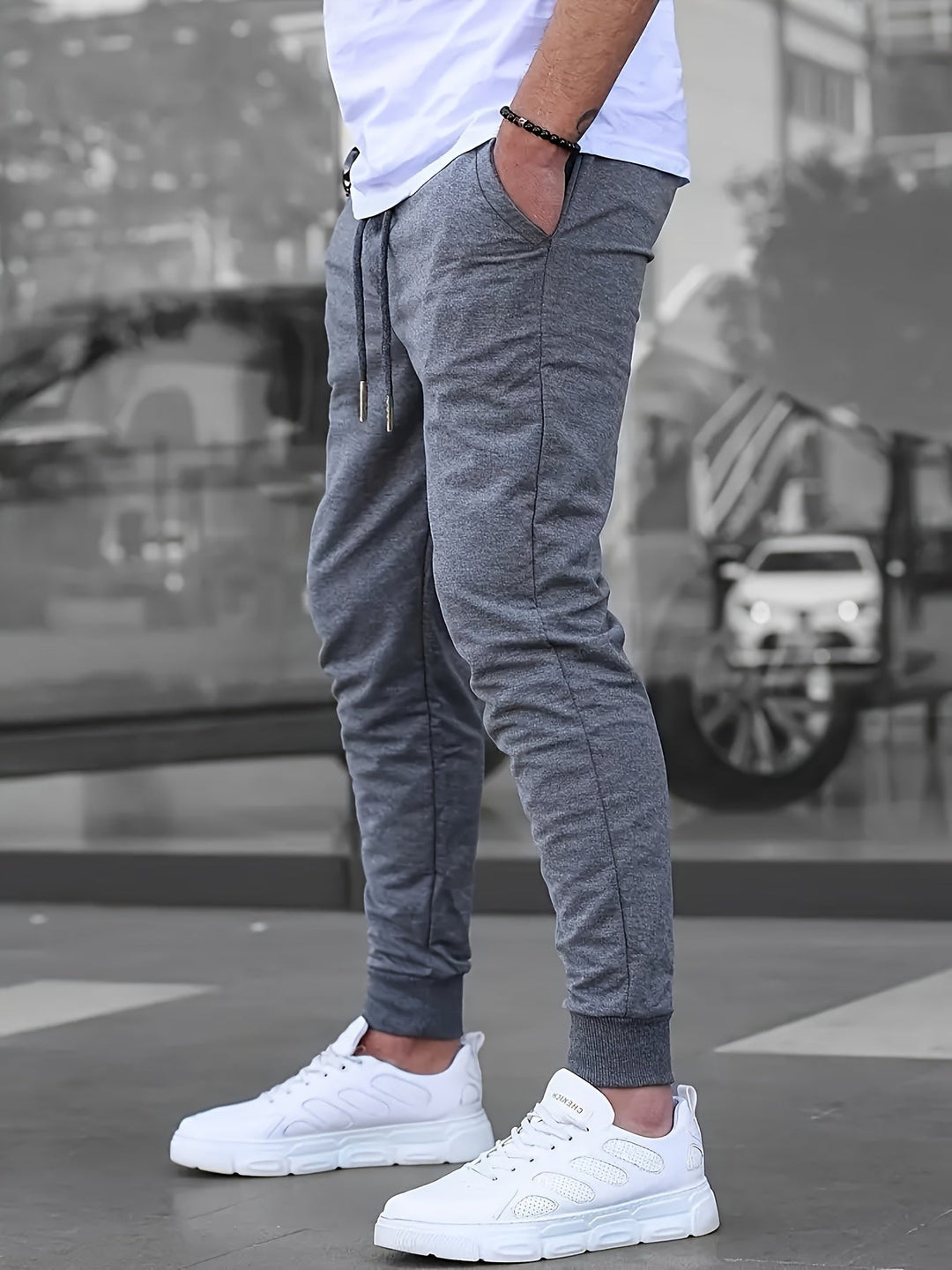 Vaughn - Pantalón jogger de tacto suave