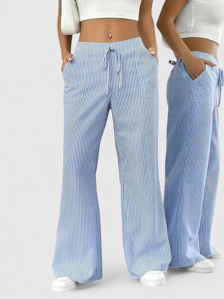 Chelsea - Pantalón de tacto suave con cordón ajustable