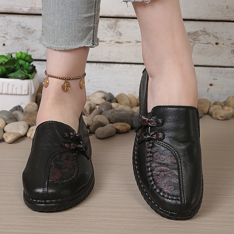 Faela - Mocasines sin cordones acolchados