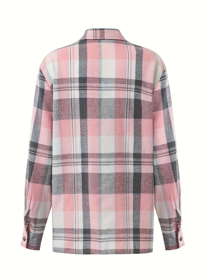 Nadira - Camisa de cuadros vichy fresca