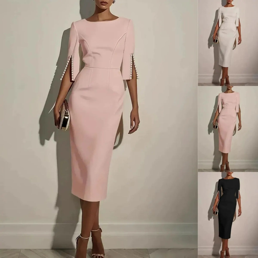 Anneliese - Vestido tubo de tacto suave