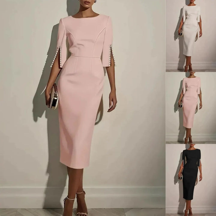 Anneliese - Vestido tubo de tacto suave