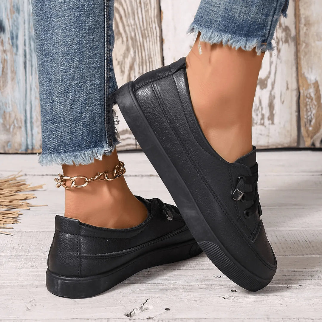 Elowise - Zapatillas con cordones y amortiguación