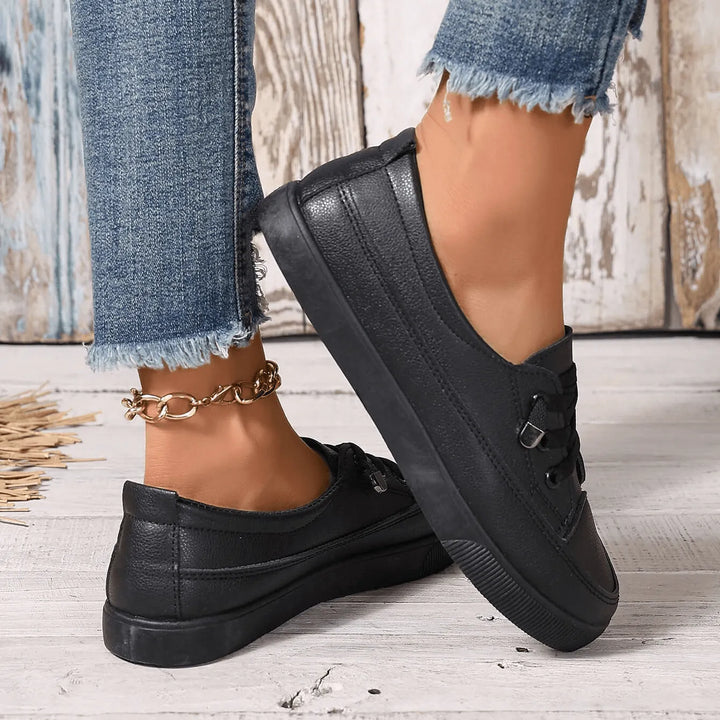 Elowise - Zapatillas con cordones y amortiguación