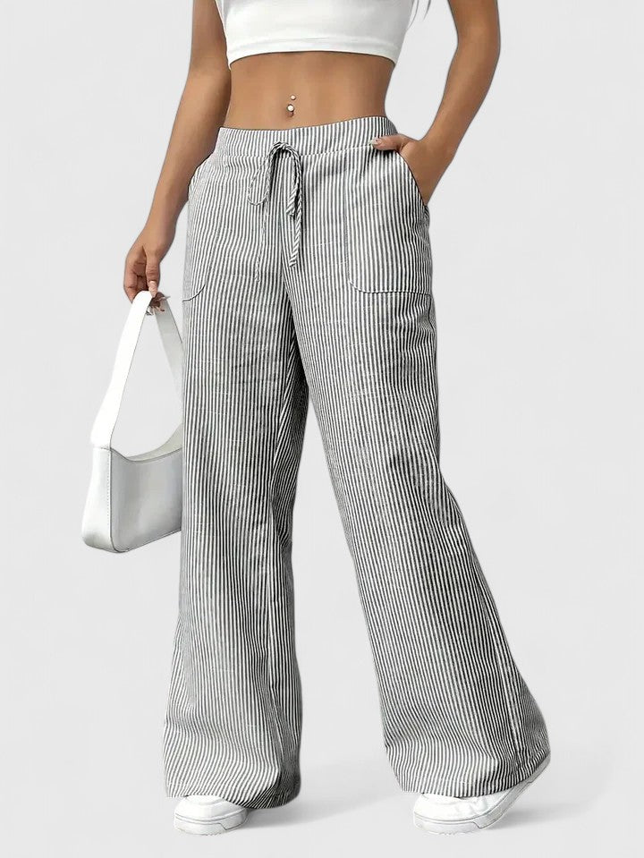 Chelsea - Pantalón de tacto suave con cordón ajustable