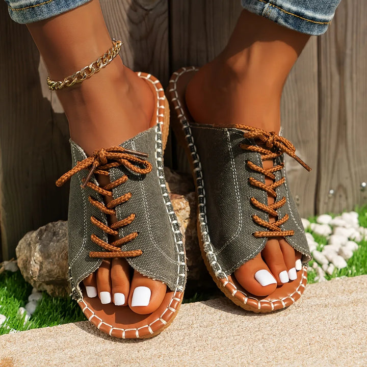 Alanna - Sandalias anatómicas acolchadas